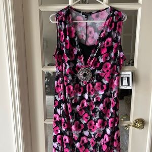Size Large dress / pink floral